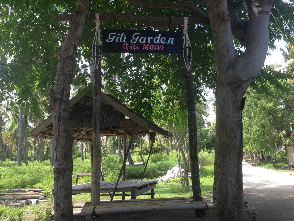 Gili Garden Bungalow Гили Мено Екстериор снимка