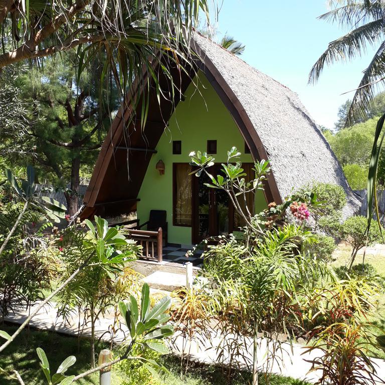 Gili Garden Bungalow Гили Мено Екстериор снимка